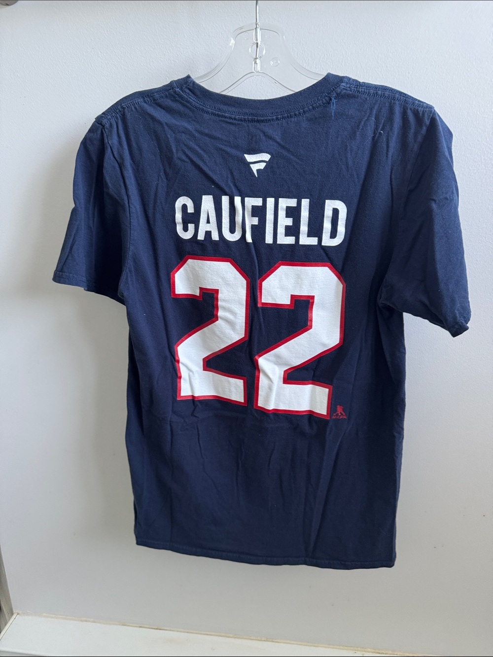 Fanatics Navy Montreal Canadiens Crest Tee